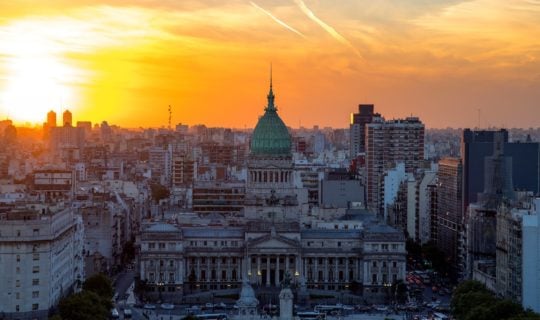 aerial-view-of-buenos-aires-with-sunset-and-city
