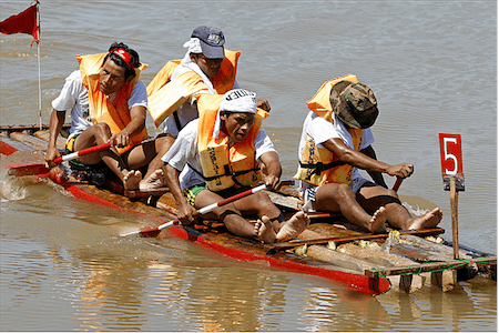 Great Amazon River Raft Race