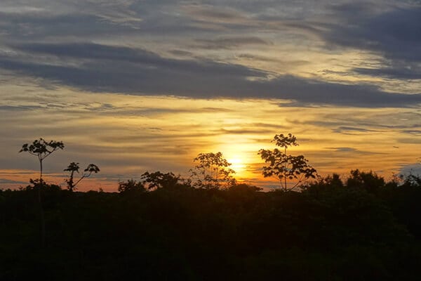 Bolivian Amazon Sunset