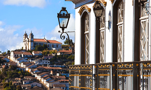 Featuring the architecture of Ouro Preto