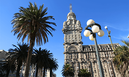 A feature of the gorgeous architecture of Montevideo