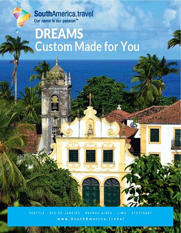 Our South America Tours ebook filled with inspiration for your South America Vacation ideas.