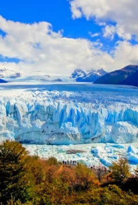 Perito Moreno Glacier in Argentine Patagonia, Los Glaciares National Park