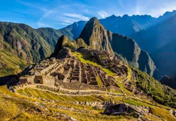 View across Machu Picchu