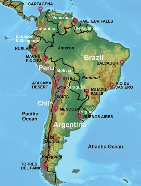 tours to south america from usa