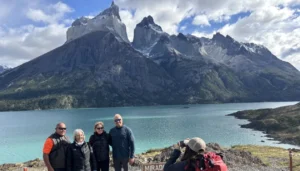Patagonia views with a tour group