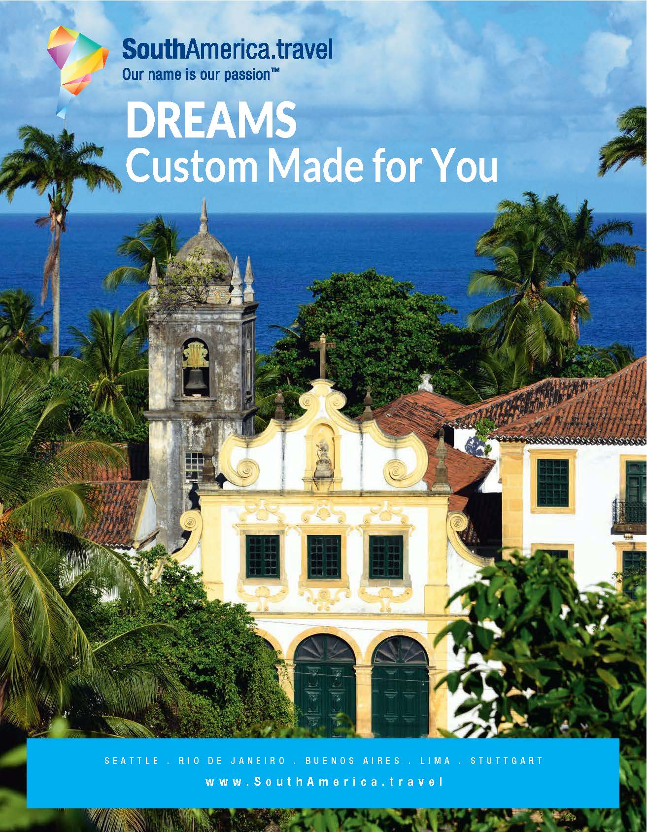 South America Travel Guide PDF Cover Page.
