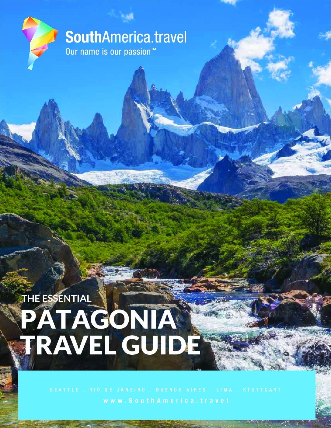 Patagonia Travel Guide PDF Cover Page.