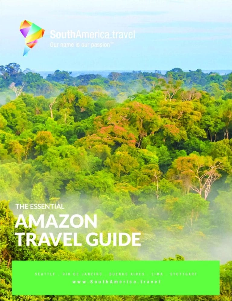 Amazon Rainforest Travel Guide PDF Cover Page.