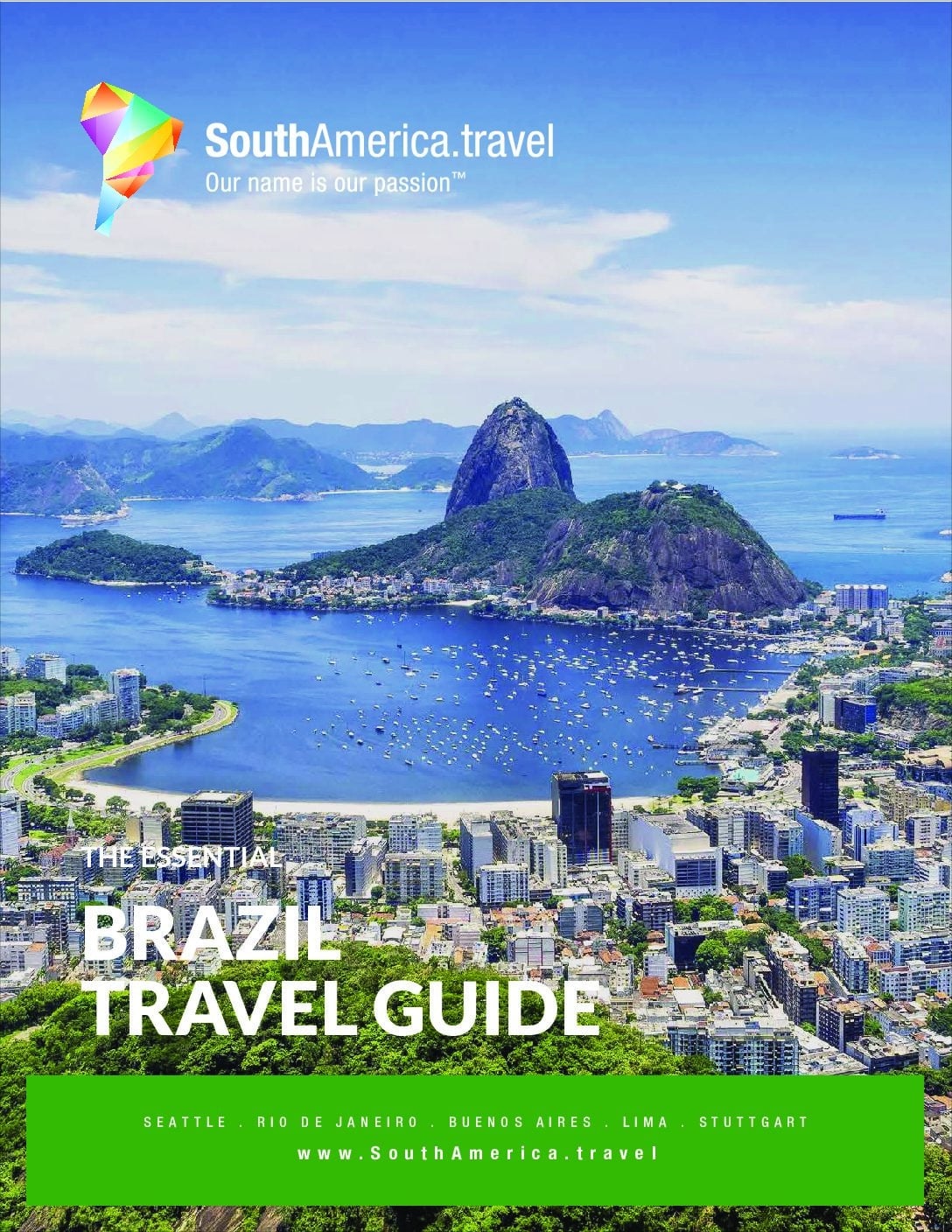 Brazil Travel Guide PDF Cover Page.