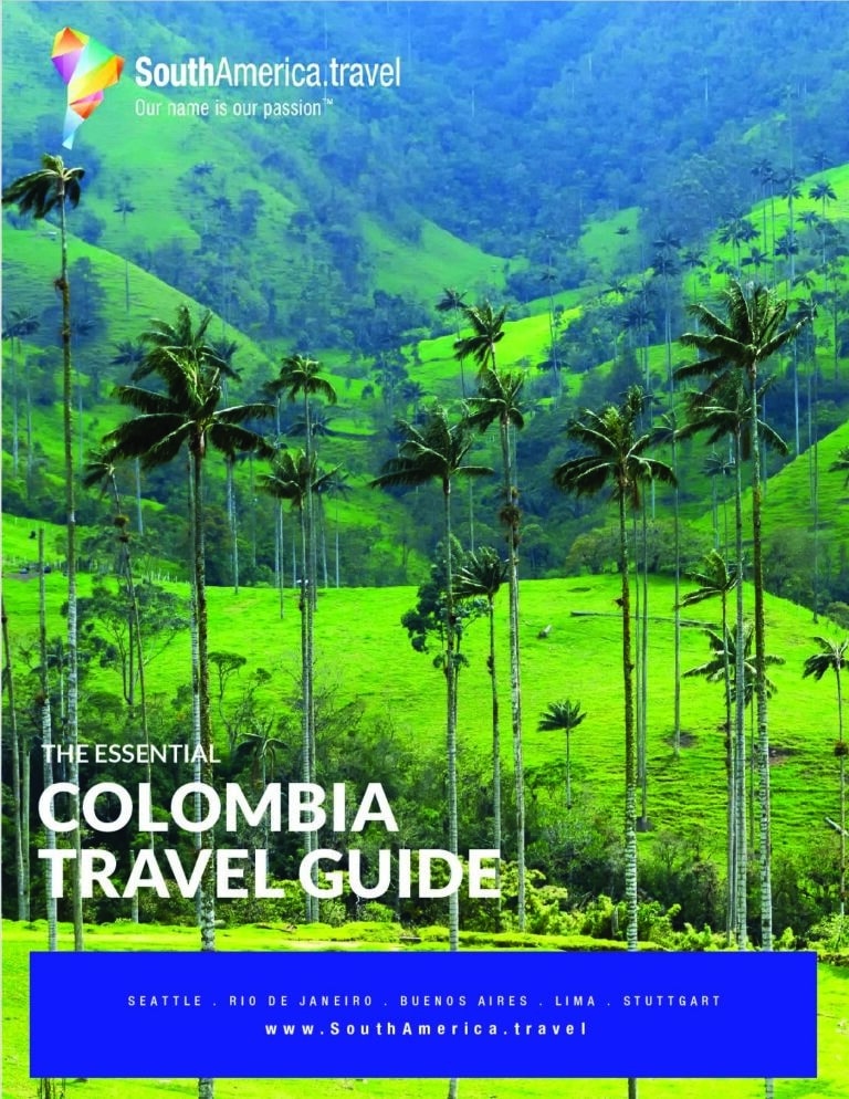 Colombia Travel Guide PDF Cover Page.