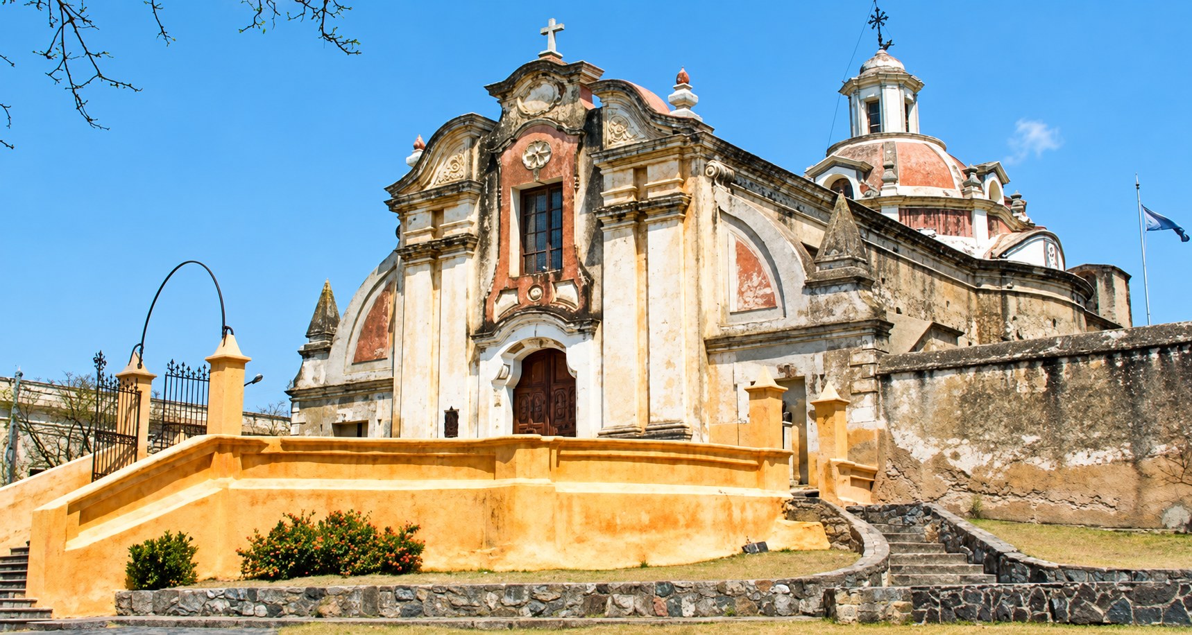 Baroque church of a Jesuit estancia in Córdoba province, Argentina