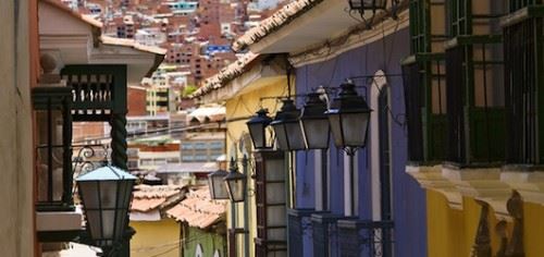 La Paz Bolivia Street