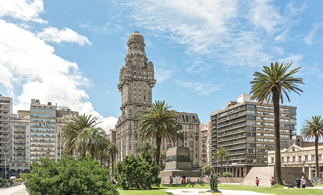 main government palace in Montevideo, Uruguay