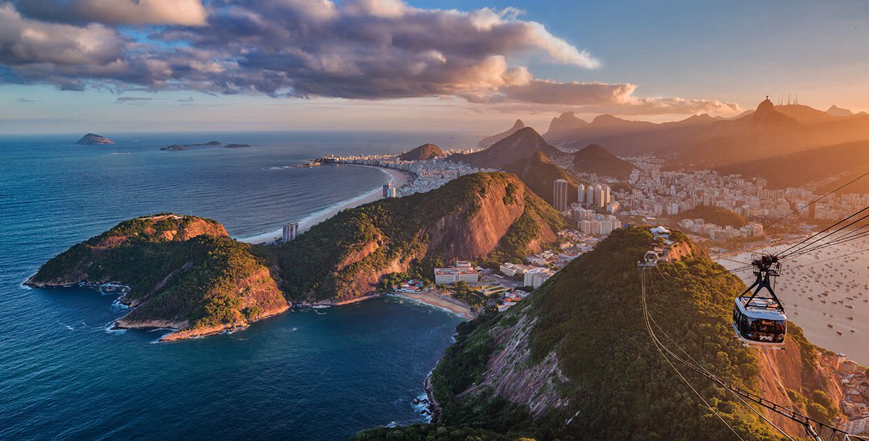 Rio during sunset
