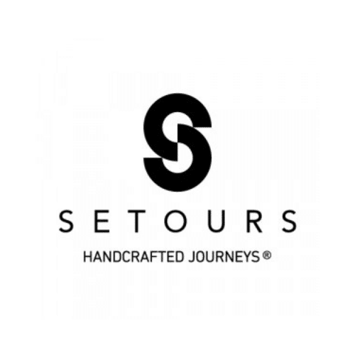 Black logo with overlapping S and O above the word SETOURS in capital letters; below it reads HANDCRAFTED JOURNEYS® in smaller, uppercase text on a white background.