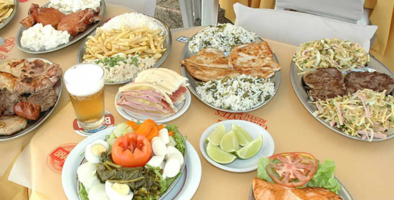 Cervantes assortment of local dishes