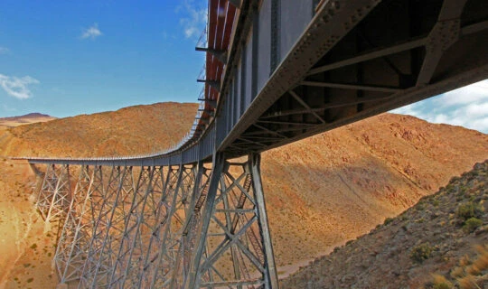 train to the clouds bridge