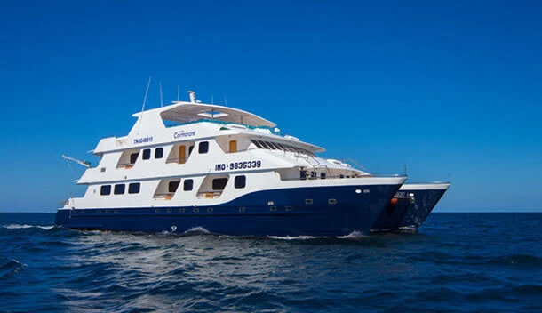 exterior of cormorant cruise ship