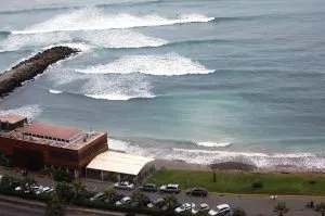 Barranco Lima Peru Ocean