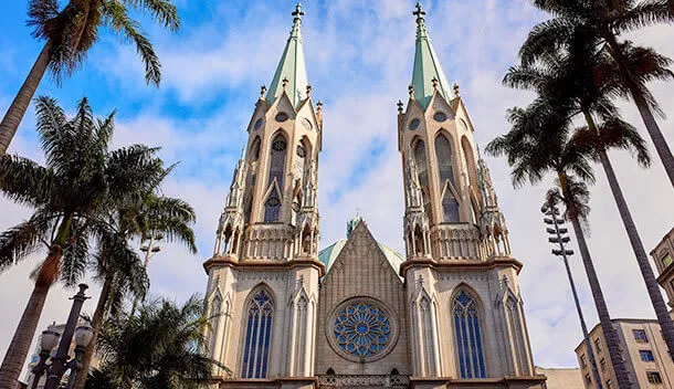 Se Cathedral in Sao Paulo