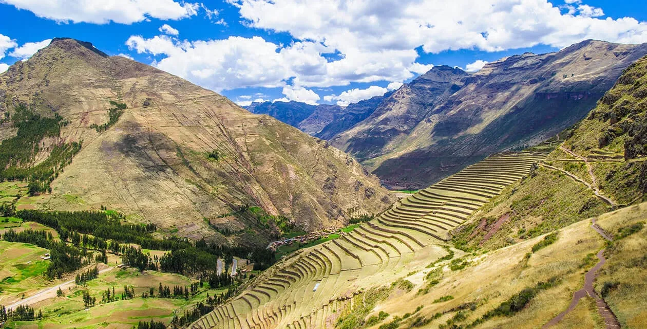 landscape photo of the sacred valley peru