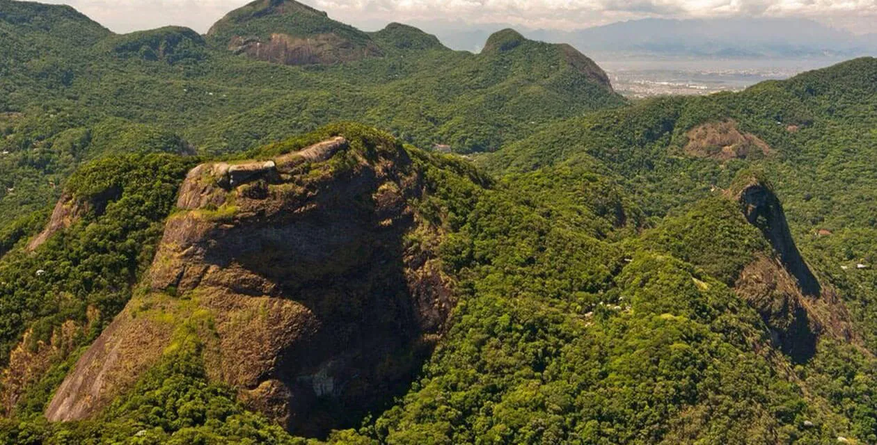 activities in brazil: views of atlantic rainforest mountains
