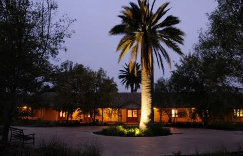 Main entrance at La Casona