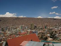 La Paz city view