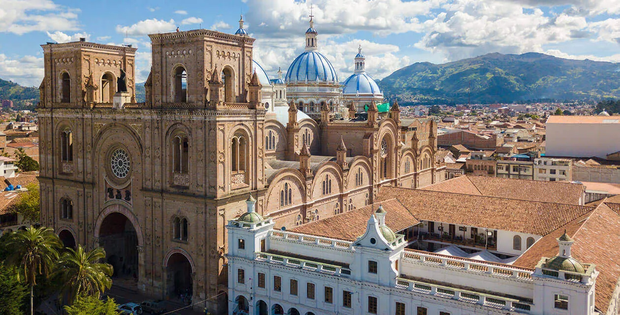 Cathedral of Immaculate inception aerial view