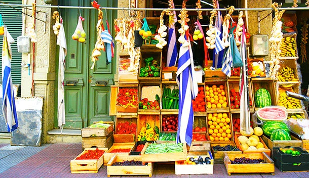 fruit market in south america