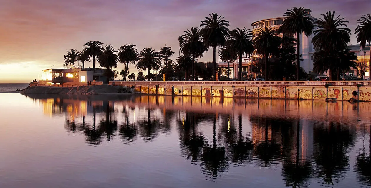 Vina del mar hotel, beach, and pool