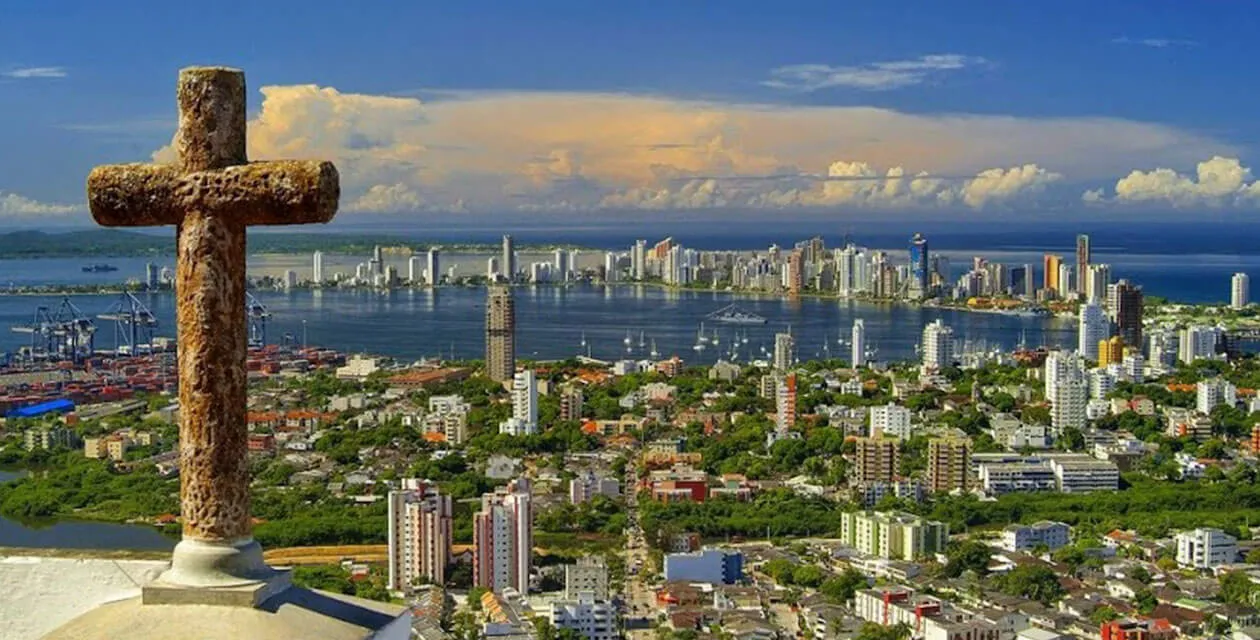 view from la popa convent