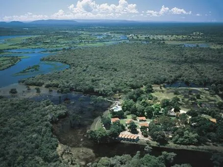 Rio Mutum Pantanal Lodge Aerial