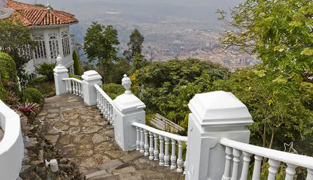 church on top of the hill in bogota