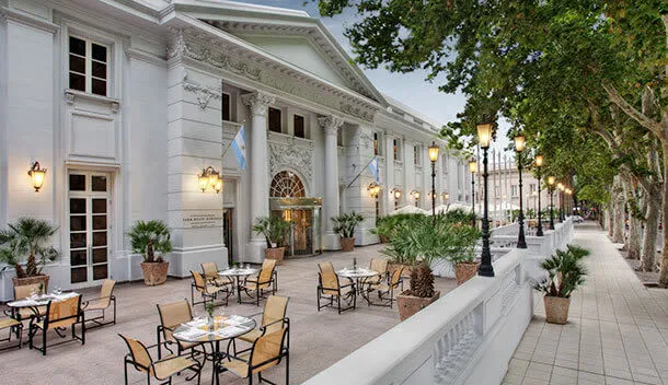 exterior of the park hyatt