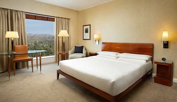 kind bedroom in the park hyatt