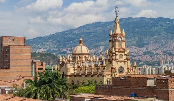 Church in Medellin Colombia