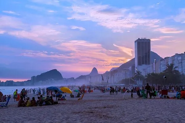 Rio de Janeiro 4 Day Itinerary - Copacabana Beach Rio de Janeiro
