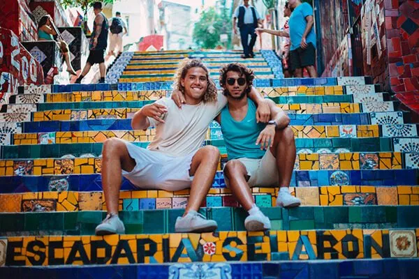 Rio de Janeiro 4 Day Itinerary - Escadria Selaron Stairs Brazil 