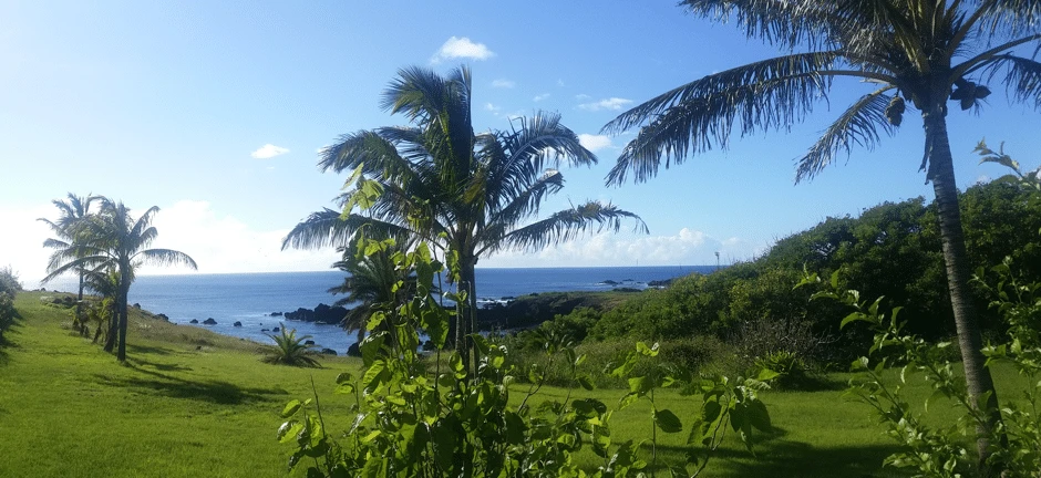 easter island and the pacific ocean