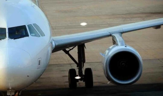 Airplane on the tarmac