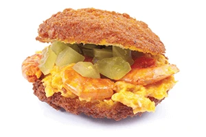 Acaraje, a popular Brazil food