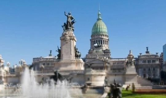 The Plaza de Mayo in Buenos Aires