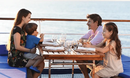 Galapagos Island Cruise Family Onboard