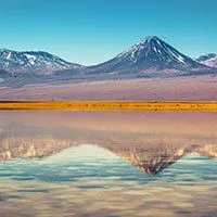 Atacama reflecting pond