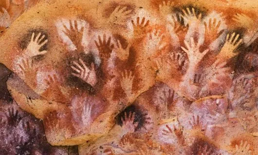9000 year old Cueva de las Manos site in Argentina