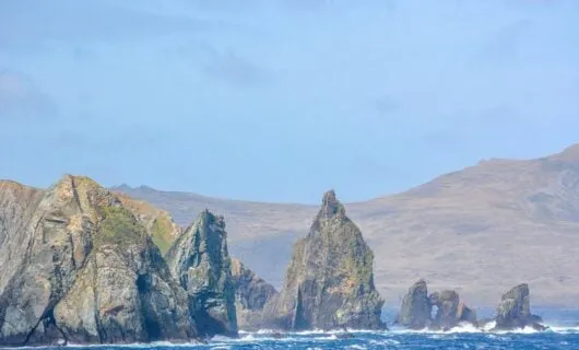 Dramatic coastline of Cape Horn