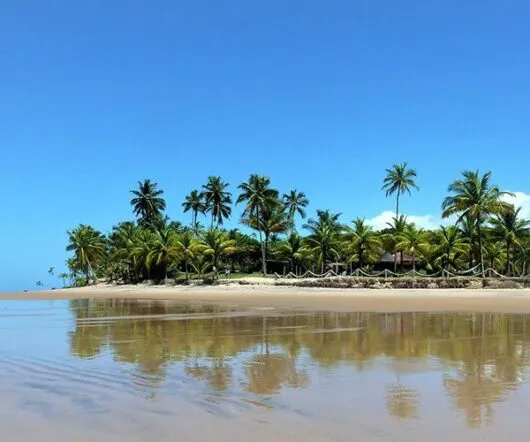Lagoa do Cassange Salvador island view