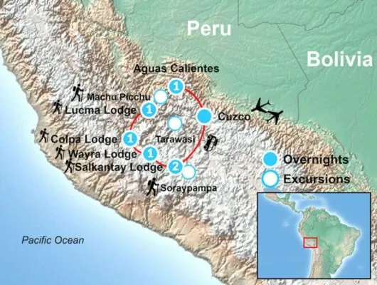 Luxury Trail Map Tour